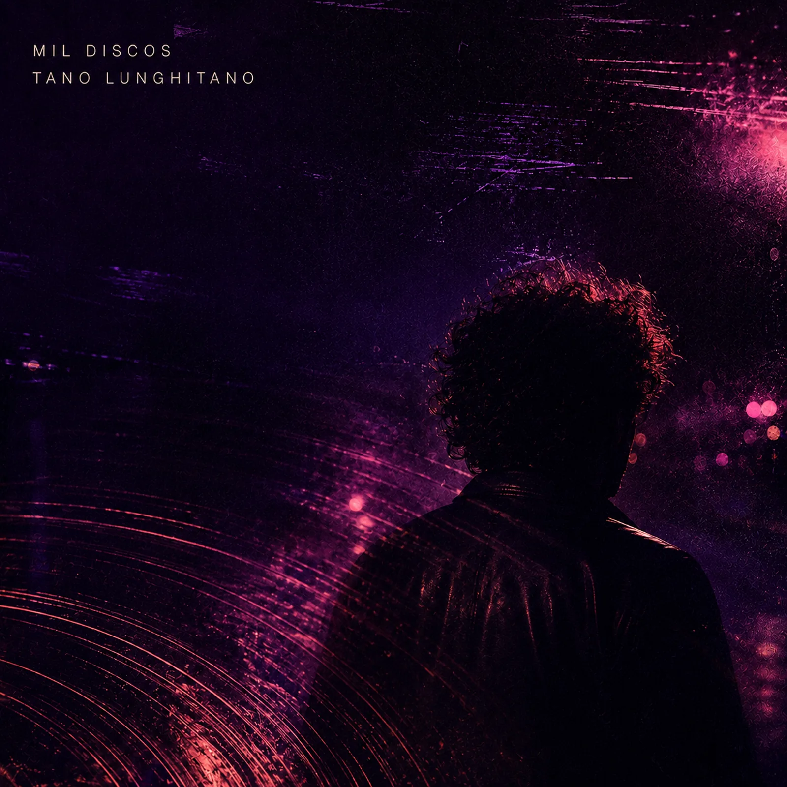 Portada del single Mil Discos de Tano Lunghitano